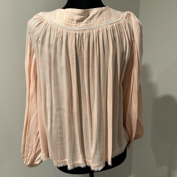 Free People Boho Cropped Blouse - Picture 2 of 2